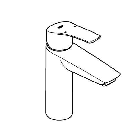 Смеситель для раковины с донным клапаном Grohe Eurosmart New 23989 003 (23989003) хром